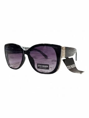 Steve Madden Women's Black Gradient Cat-eye Sunglasses, New